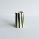 Musango Creamer Candy Stripe - Moss Green