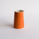 Musango Creamer Sgrafitto Stripe - Tangerine