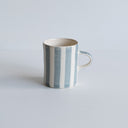 Demi Mug Candy Stripe - Dove Grey