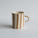 Demi Mug Candy Stripe - Latte