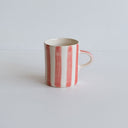 Demi Mug Candy Stripe - Rose