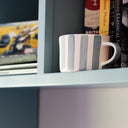 Musango Mug Candy Stripe - Dove Grey