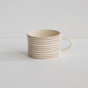 Musango Mug Horizontal Stripe - Latte