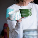 Musango Mug Horizontal Stripe - Mint