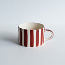 Musango Mug Candy Stripe - Paprika