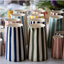 Musango Pitcher Candy Stripe - Moss Green