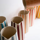 Musango Pitcher Candy Stripe - Paprika