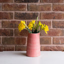 Musango Pitcher Sgraffito Stripe - Rose