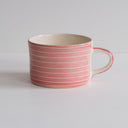 Musango Mug Sgrafitto Stripe - Rose
