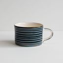 Musango Mug Sgrafitto Stripe - Teal