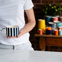 Musango Mug Candy Stripe - Teal