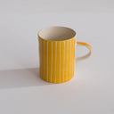 Demi Mug Sgrafitto Stripe - Turmeric