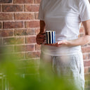 Demi Mug Candy Stripe - Blue