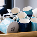 Demi Mug Plain Wash - Blue