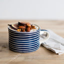 Musango Mug Sgrafitto Stripe - Blue