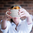 Musango Mug Horizontal Stripe - Chocolate
