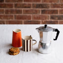 Demi Mug Candy Stripe - Chocolate