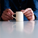 Espresso Cup Plain Wash - Cream