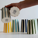 Musango Creamer Candy Stripe - Dove Grey