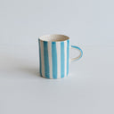 Demi Mug Candy Stripe - Turquoise