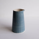 Musango Pitcher Sgraffito Stripe - Dove Grey