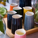 Musango Creamer Sgrafitto Stripe - Graphite