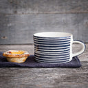 Musango Mug Sgrafitto Stripe - Graphite