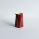 Musango Creamer Sgrafitto Stripe - Paprika