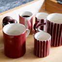 Demi Mug Plain Wash - Paprika