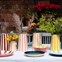 Musango Pitcher Candy Stripe - Peach and Turmeric