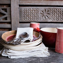 Musango Creamer Sgrafitto Stripe - Rose