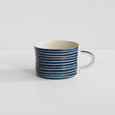 Musango Mug Sgrafitto Stripe - Blue