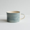 Musango Mug Sgrafitto Stripe - Dove Grey