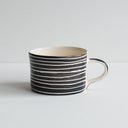 Musango Mug Sgrafitto Stripe - Graphite