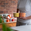 Musango Mug Candy Stripe - Tangerine