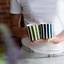 Demi Mug Candy Stripe - Teal