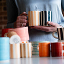 Demi Mug Candy Stripe - Teal
