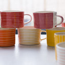 Musango Mug Horizontal Stripe - Turmeric