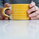 Musango Mug Sgrafitto Stripe - Turmeric