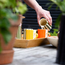 Demi Mug Sgrafitto Stripe - Turmeric