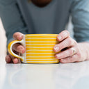 Musango Mug Sgrafitto Stripe - Turmeric
