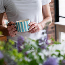 Musango Mug Candy Stripe - Turquoise
