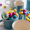Musango Mug Sgrafitto Stripe - Turquoise